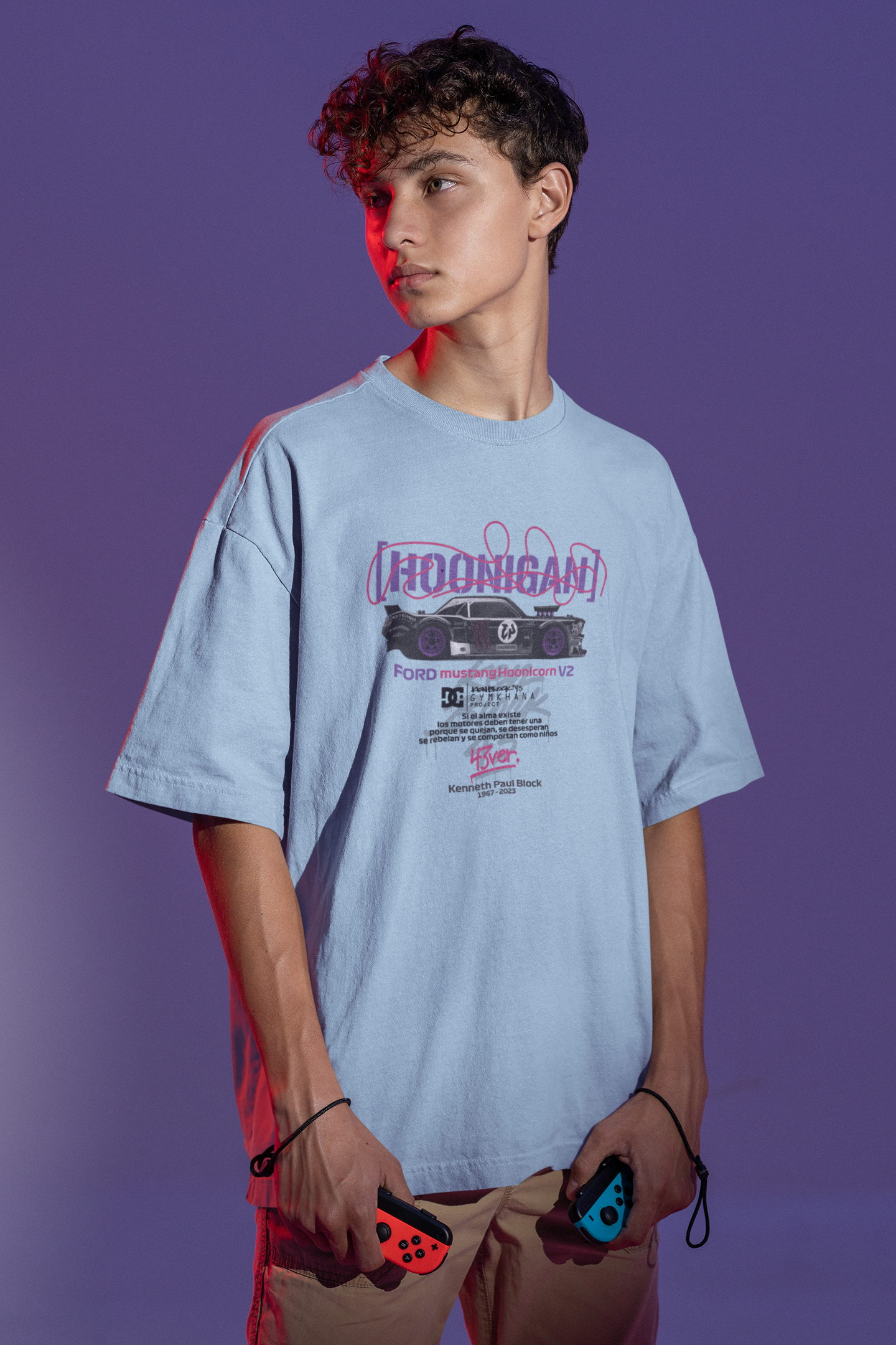 Ford Mustang V2 Unisex Oversized Classic T-Shirt