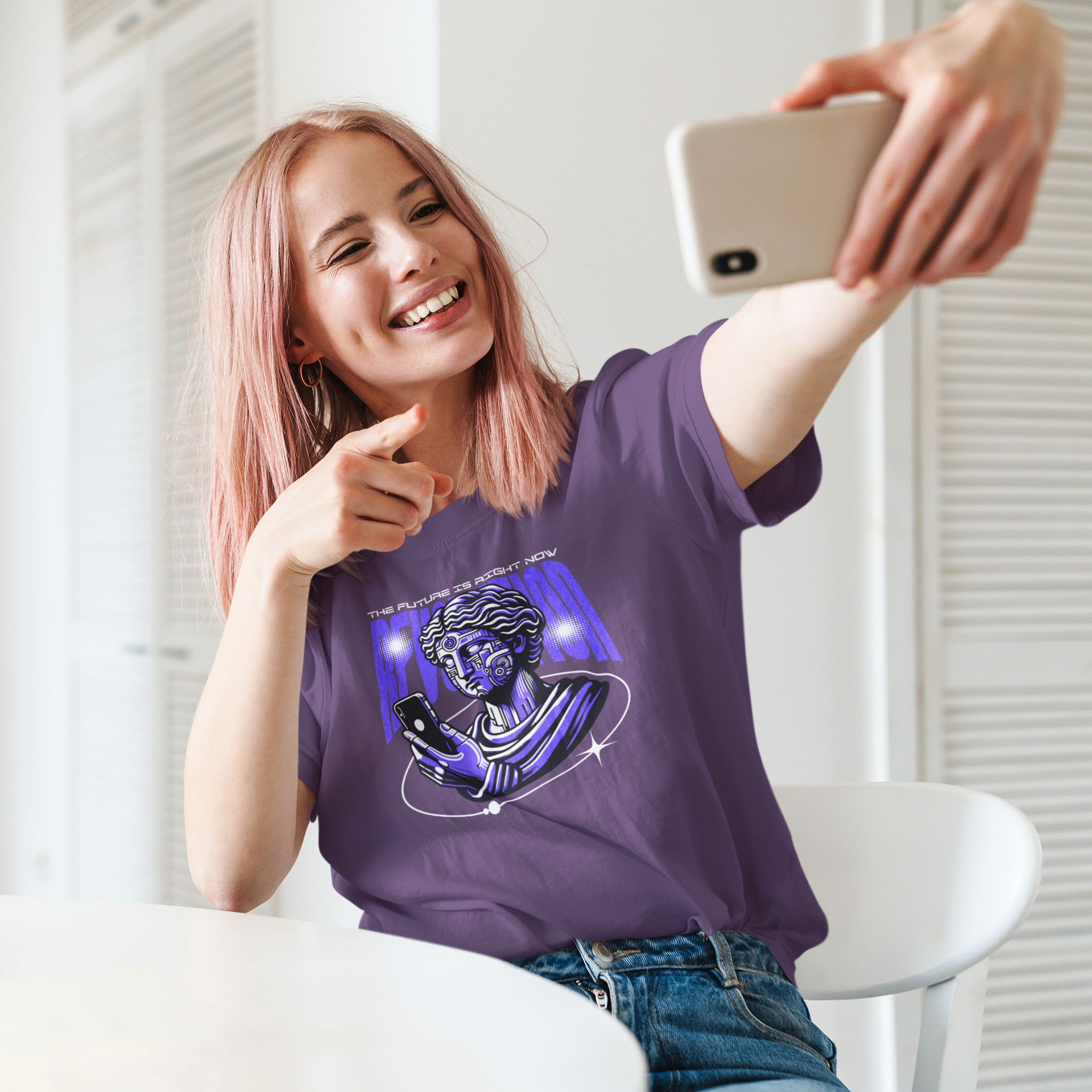 Revolution is now Unisex Oversized Classic T-Shirt
