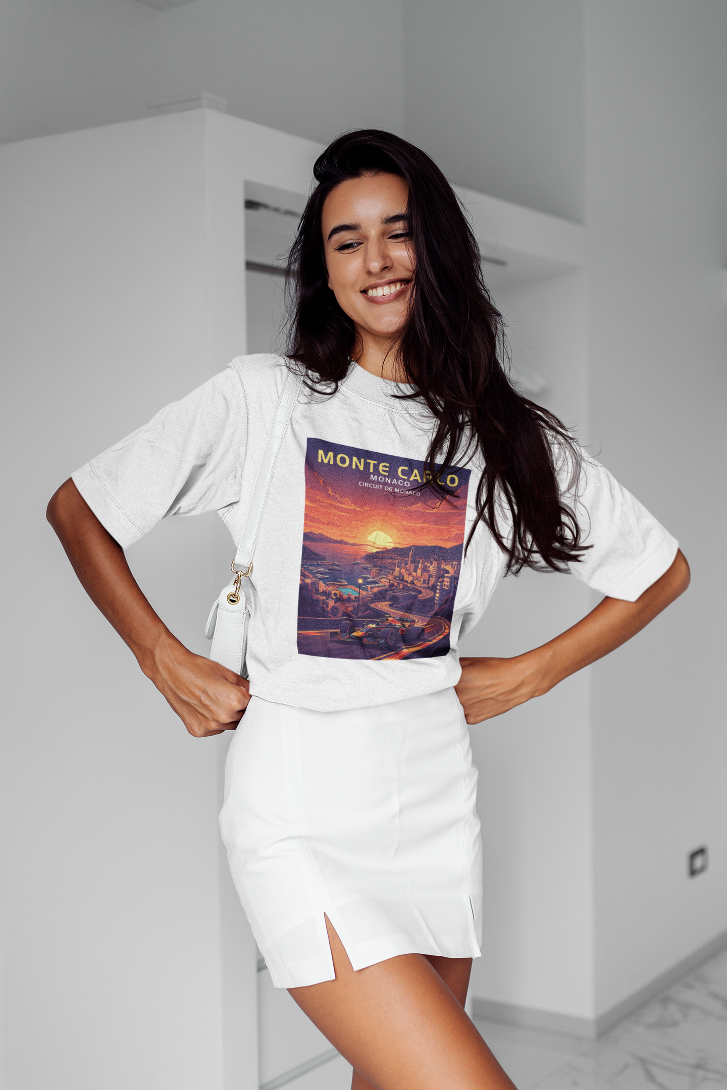 Monaco Unisex Terry Oversized Tee