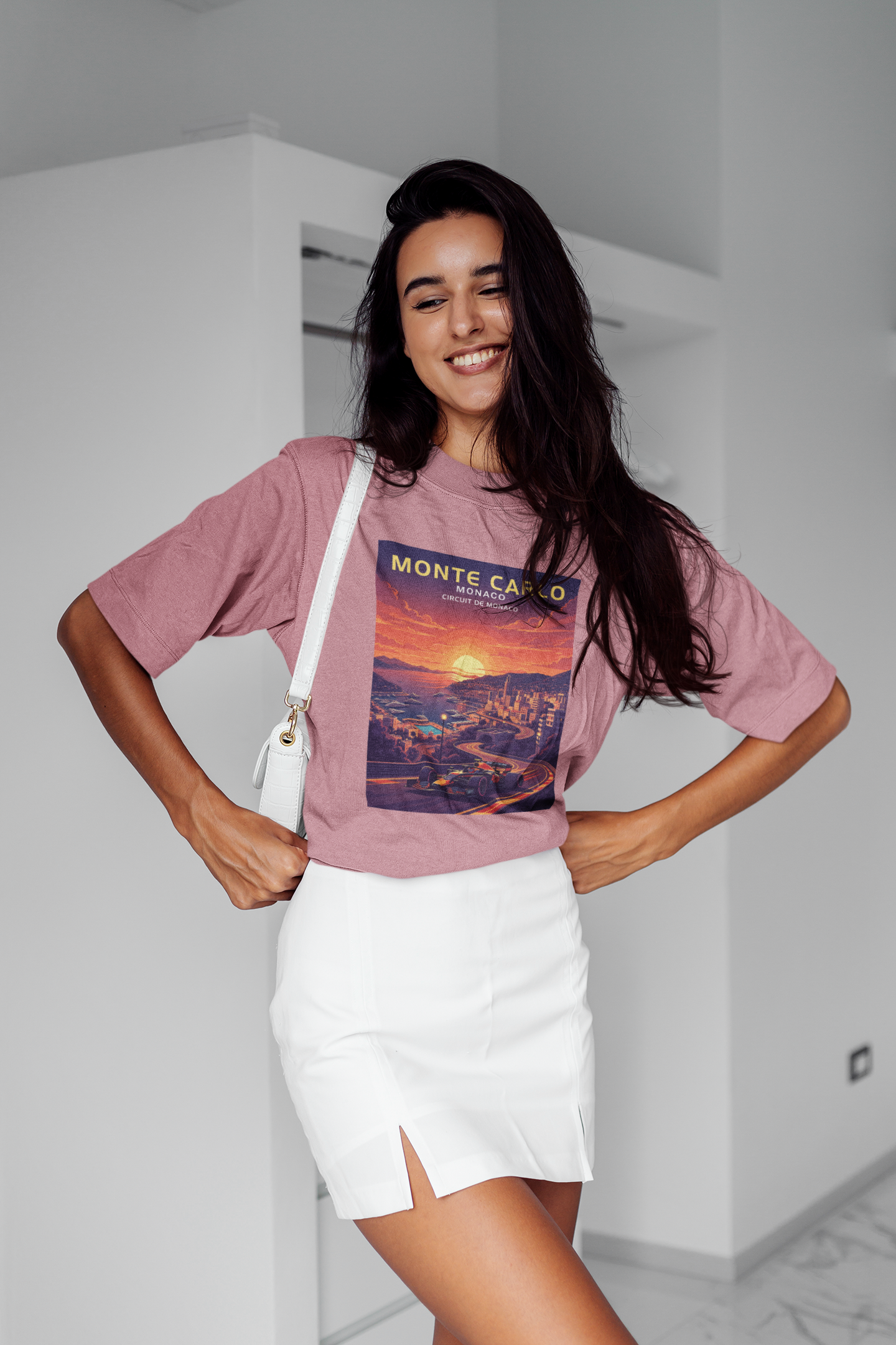 Monaco Unisex Terry Oversized Tee