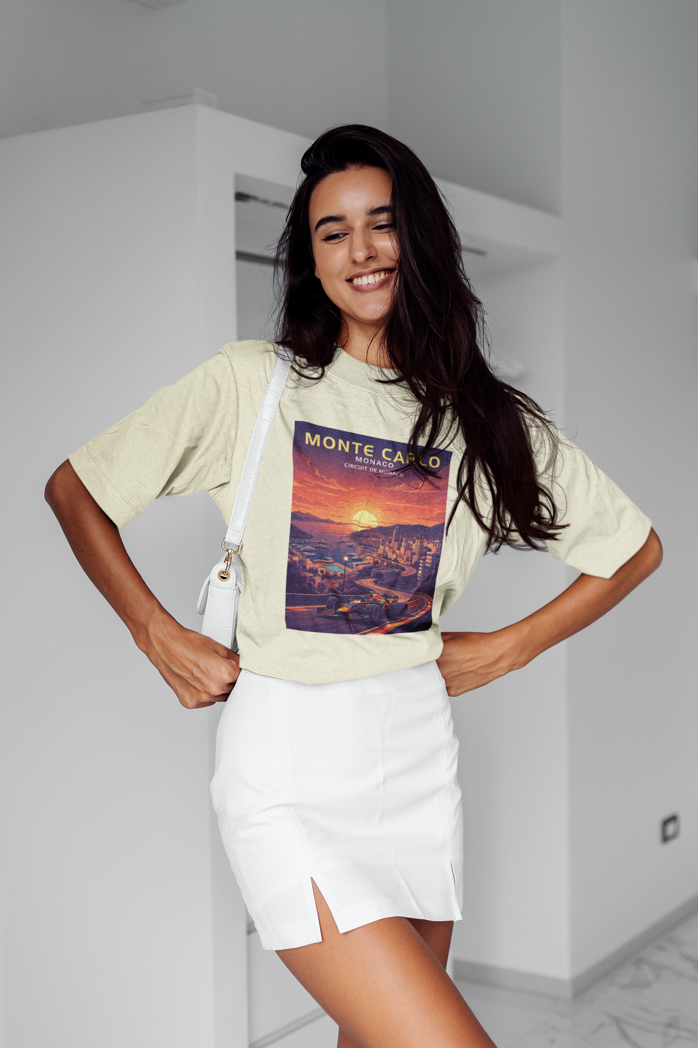 Monaco Unisex Terry Oversized Tee